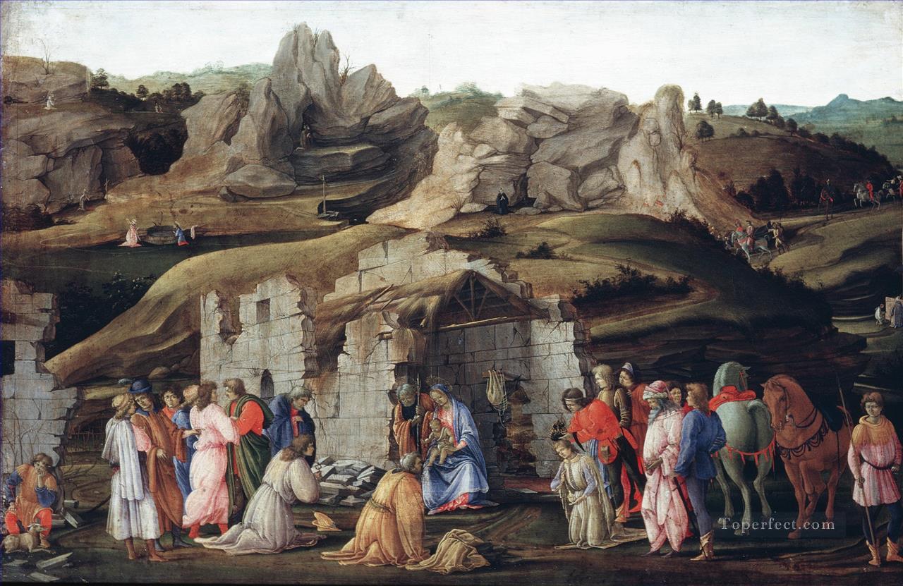 Lippi Filippino The Adoration of the Magi Christian Filippino Lippi Oil Paintings
